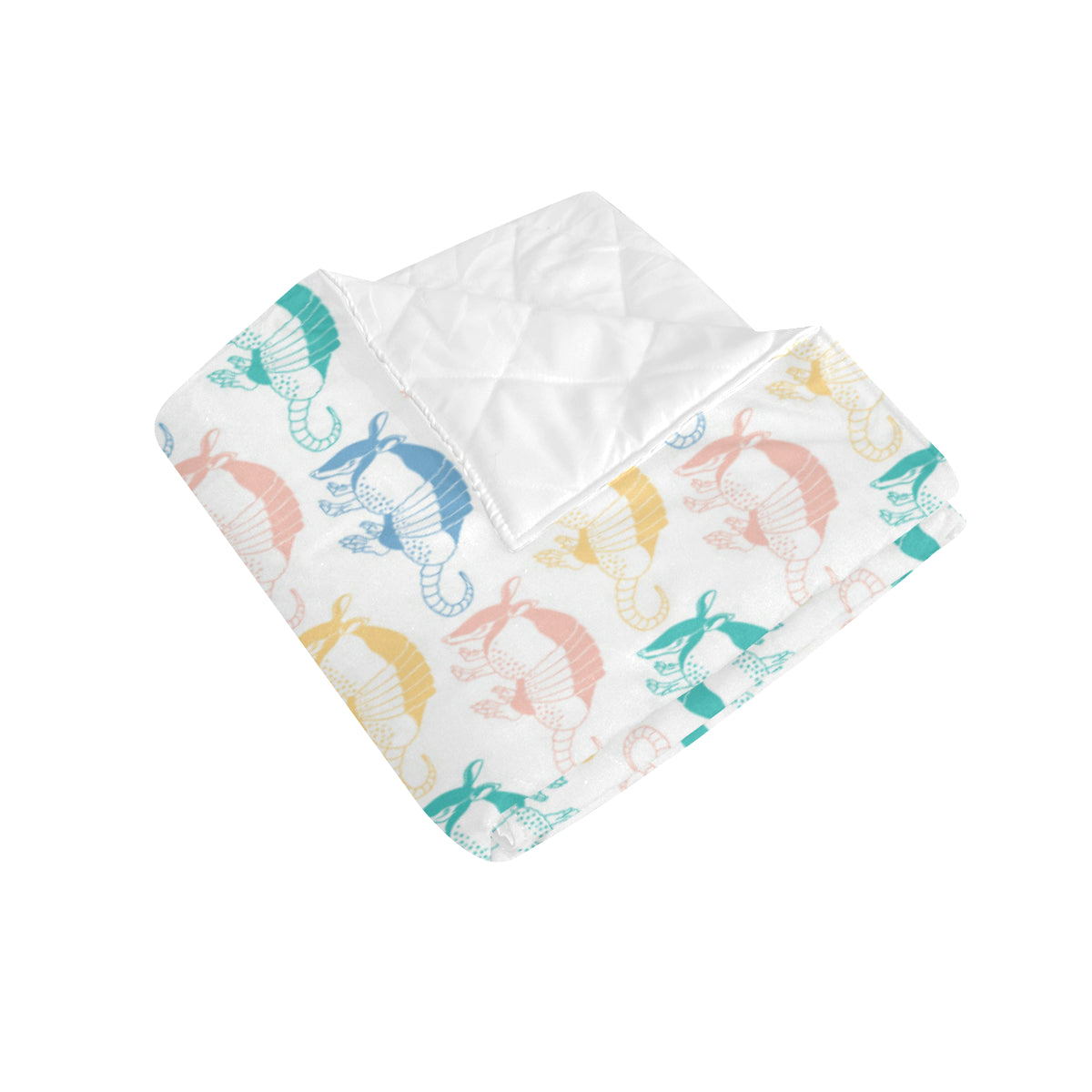 Armadillo Pattern Print Design 05 Premium Quilt