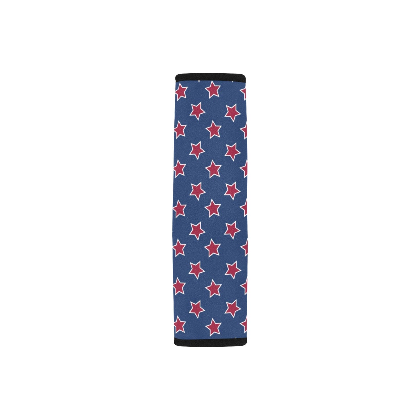 Star Red Blue Print Design LKS301 Car Seat Belt Cover