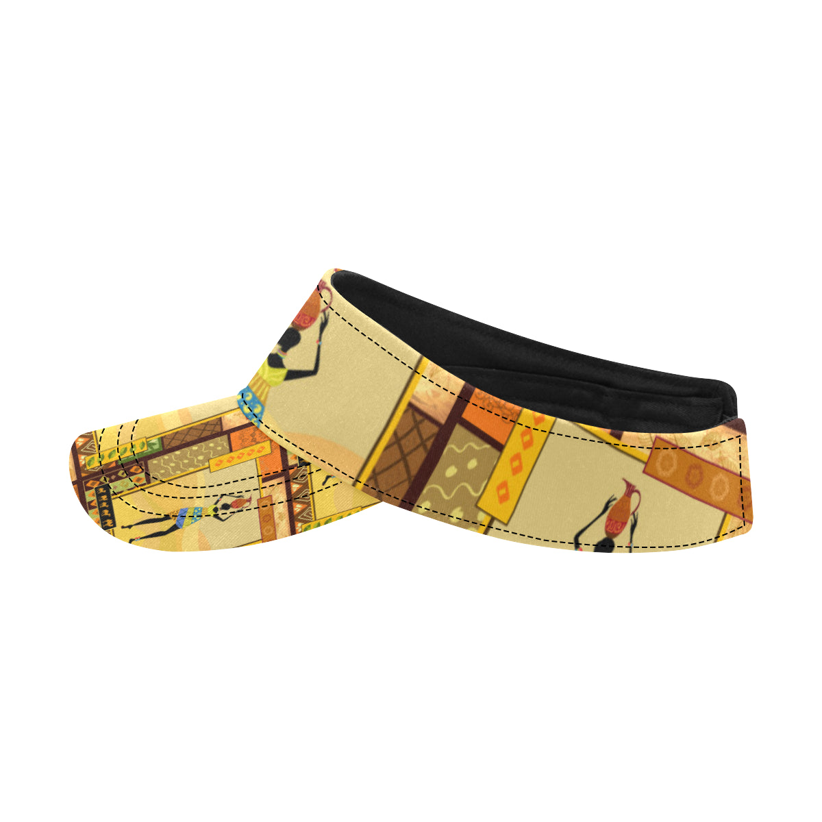African Girl Design Unisex Sun Visor