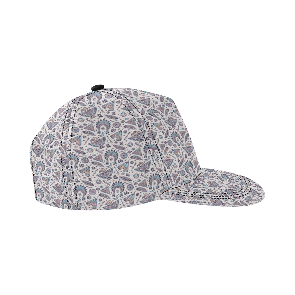 Eagles Native American Indian Symbol Snapback Cap