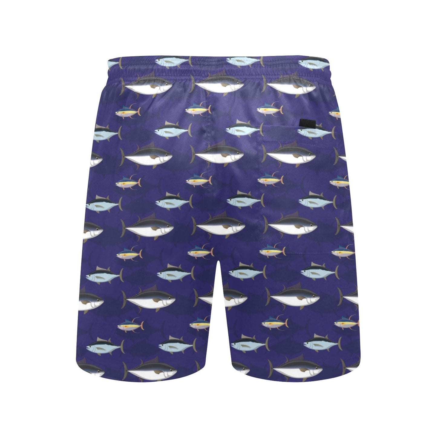Tuna Fish Print Design LKS304 Men's Swim Trunks Beach Shorts