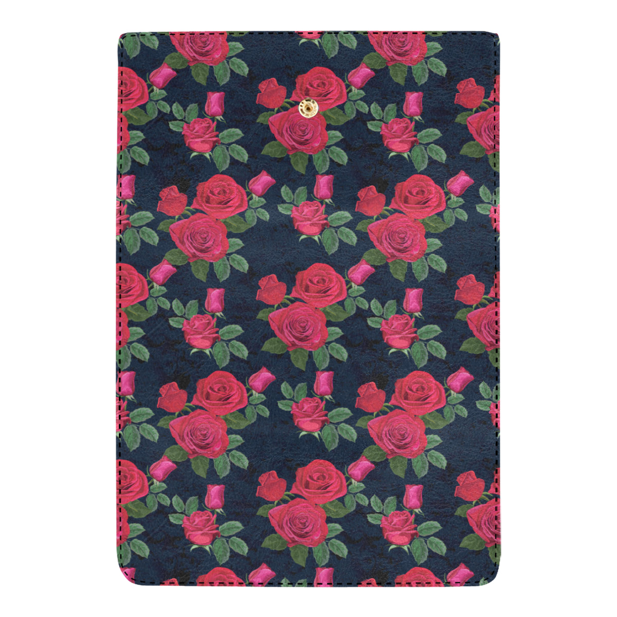 Rose Pattern Print Design A04 Women's Trifold Wallet