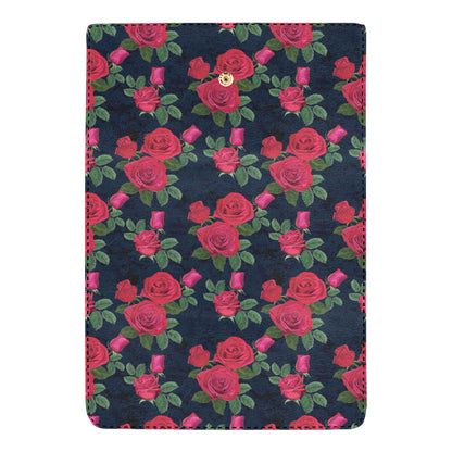 Rose Pattern Print Design A04 Women's Trifold Wallet
