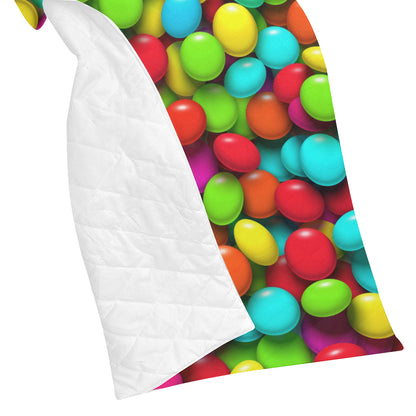 Candy Pattern Print Design CA03 Premium Quilt