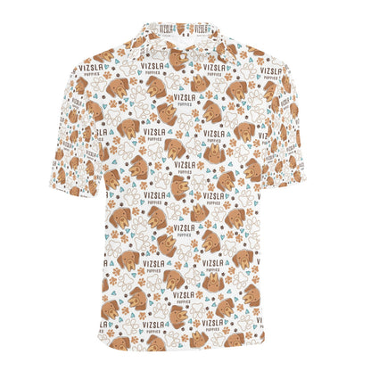 Vizslas Print Design LKS301 Men Polo Shirt