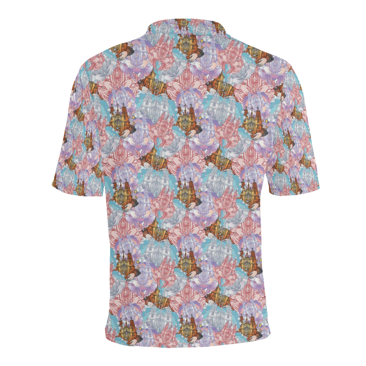 Christian Pattern Print Design 03 Men Polo Shirt