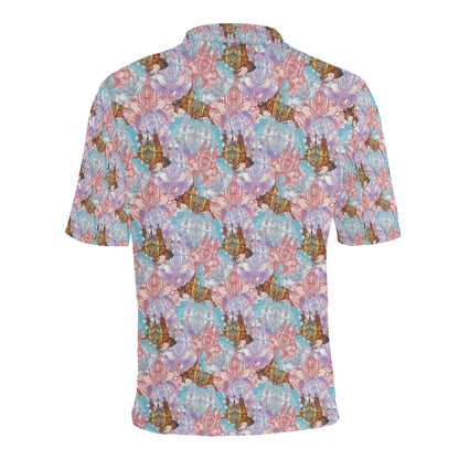 Christian Pattern Print Design 03 Men Polo Shirt