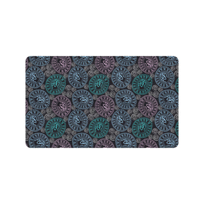 Eye of Horus Ethnic Pattern Rubber Doormat