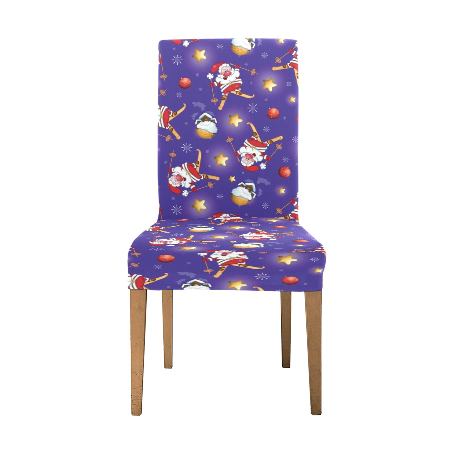 Ski Print Design LKS308 Dining Chair Slipcover