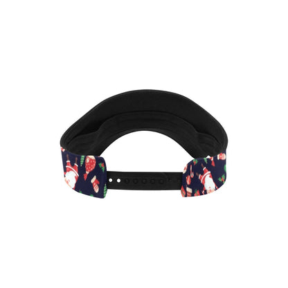 Santa Christmas Themed Print Design LKS304 Unisex Sun Visor