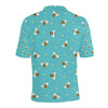 Bee With Dot Print Design LKS309 Men Polo Shirt