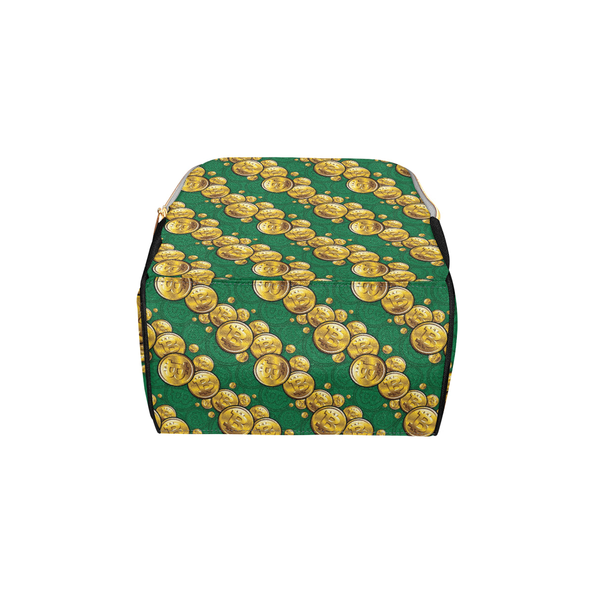 Bitcoin Pattern Print Design DO02 Diaper Bag Backpack