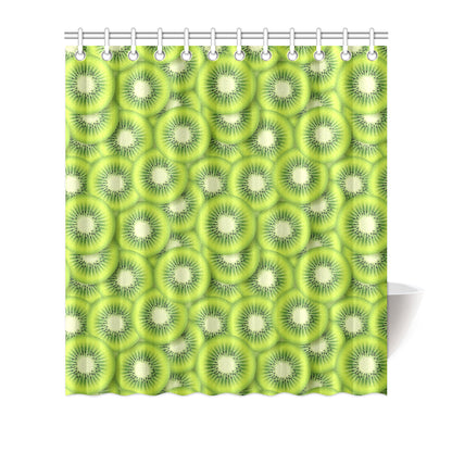 Kiwi Pattern Print Design KW01 Shower Curtain
