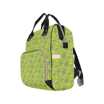 Cantaloupe Pattern Print Design 03 Diaper Bag Backpack