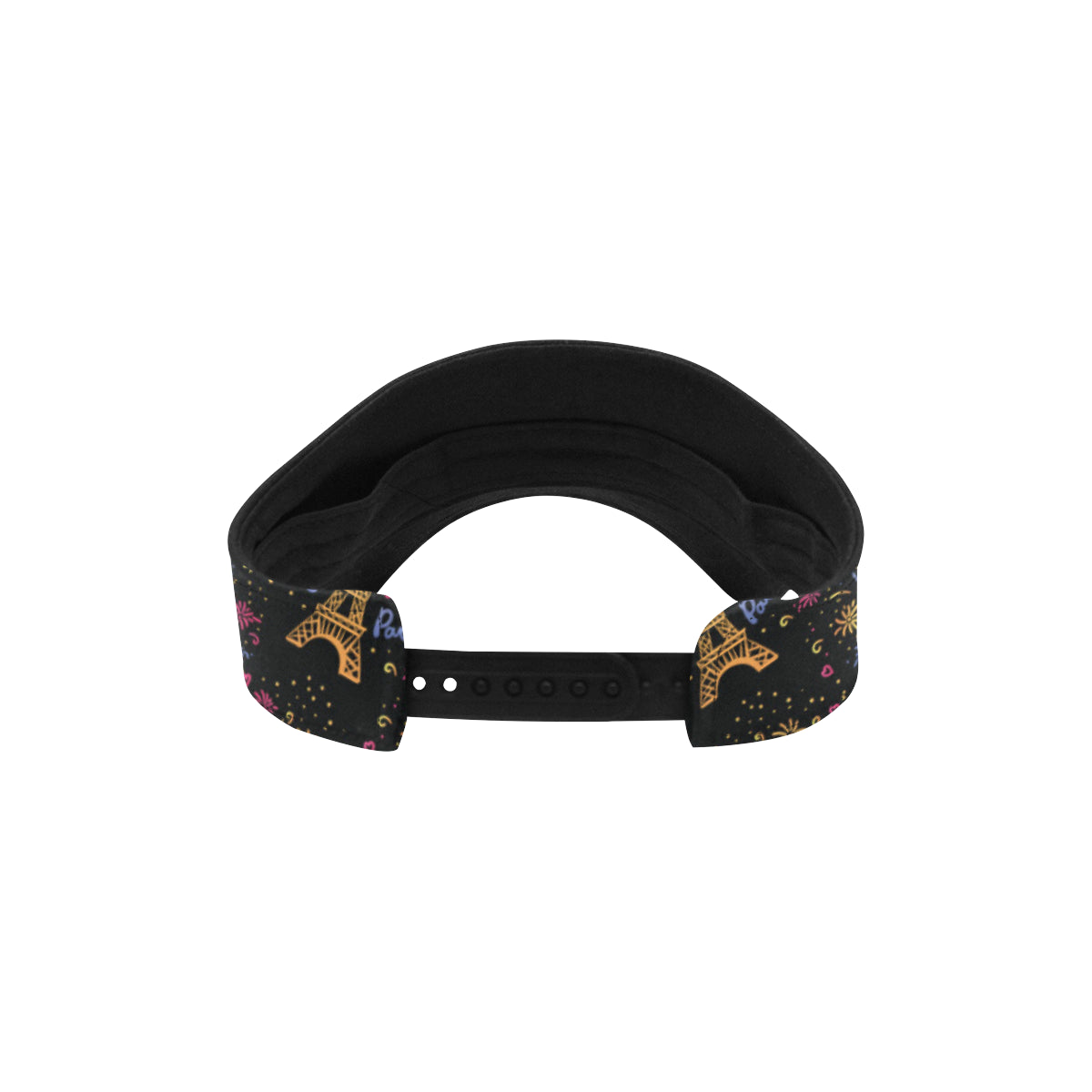 Eiffel Tower Love Paris Print Unisex Sun Visor