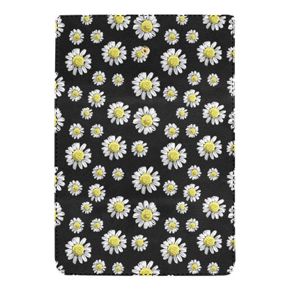 Daisy Pattern Print Design DS01 Women's Trifold Wallet