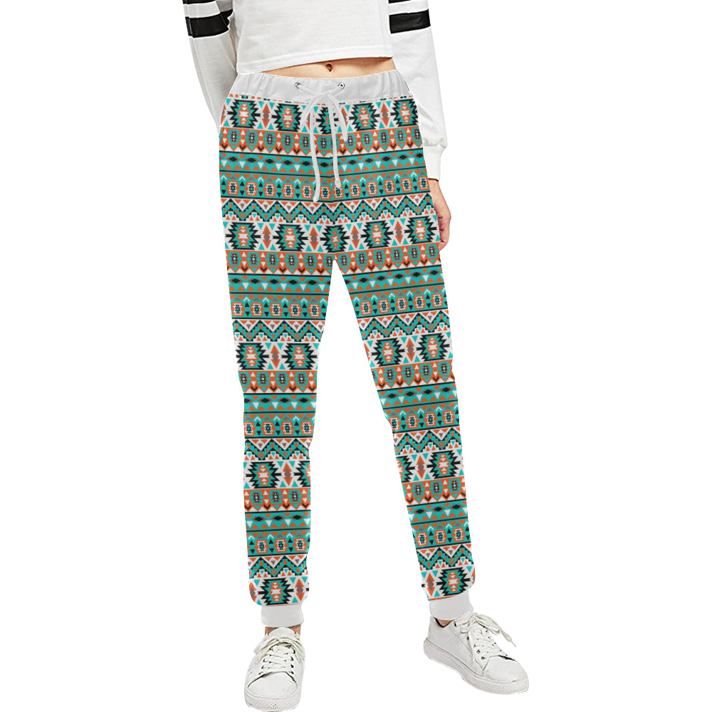 Indian Navajo Ethnic Themed Design Print Unisex Sweatpants