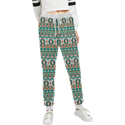 Indian Navajo Ethnic Themed Design Print Unisex Sweatpants