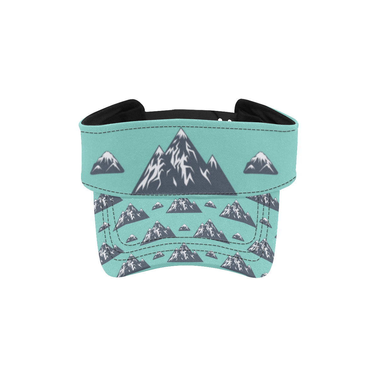 Mountain Pattern Print Design 01 Unisex Sun Visor