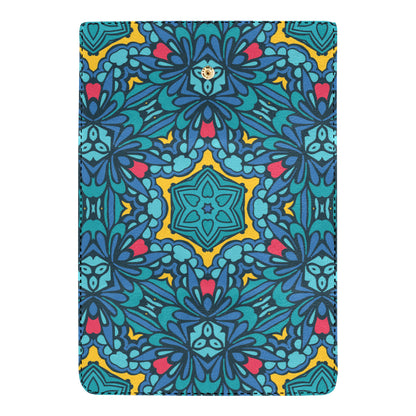 Kaleidoscope Pattern Print Design 04 Women's Trifold Wallet
