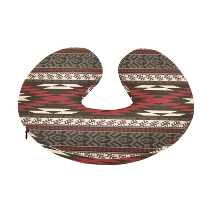Native Pattern Print Design A03 U-Shaped Travel Neck Pillow