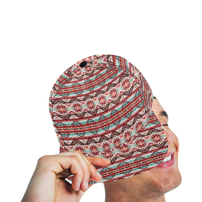 Aztec Western Style Print Pattern Snapback Cap