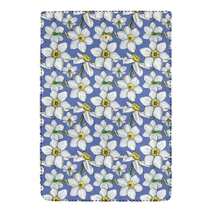 Daffodils Pattern Print Design DF08 Women's Trifold Wallet