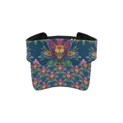 lotus Boho Pattern Print Design LO04 Unisex Sun Visor