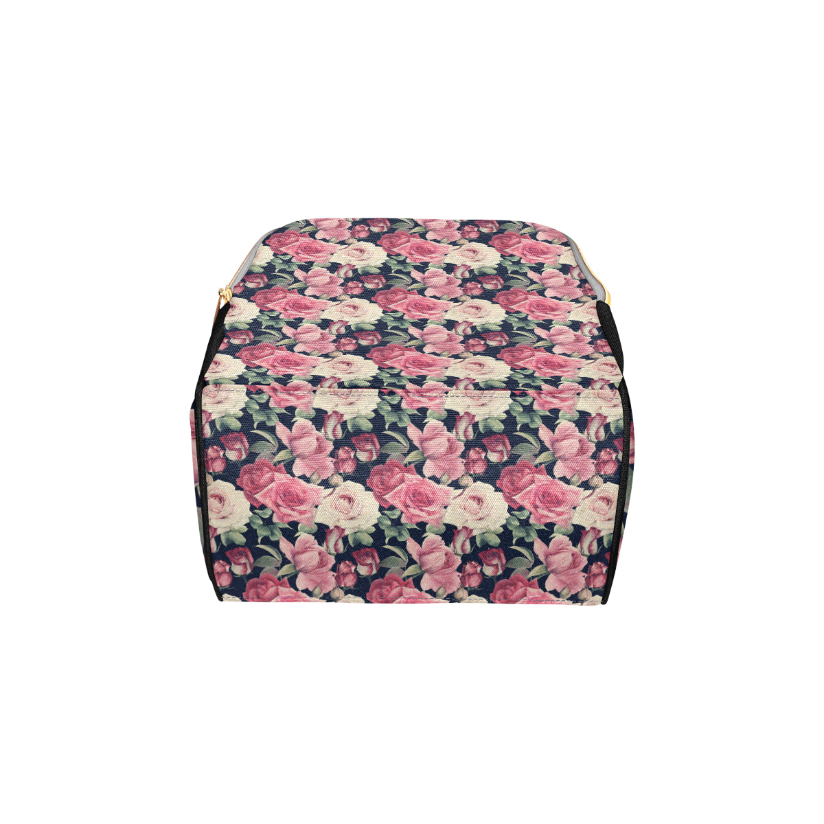 Rose Pattern Print Design RO05 Diaper Bag Backpack