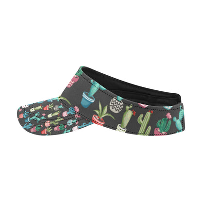Cactus Pattern Print Design 02 Unisex Sun Visor