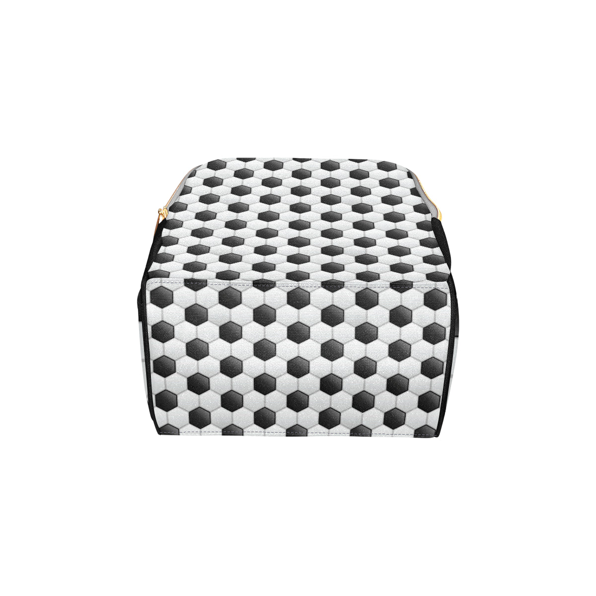 Soccer Ball Texture Print Pattern Diaper Bag Backpack