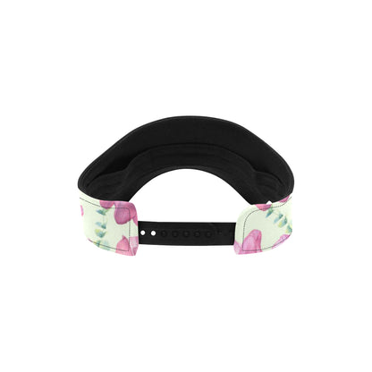 Peony Pattern Print Design PE011 Unisex Sun Visor