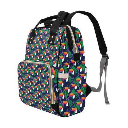 Toucan Print Design LKS302 Diaper Bag Backpack