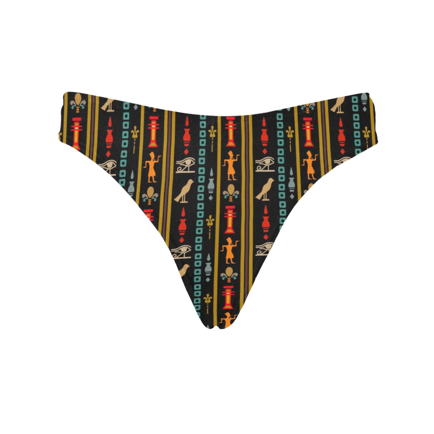 Eye of Horus Egypt Style Pattern Women's Thongs