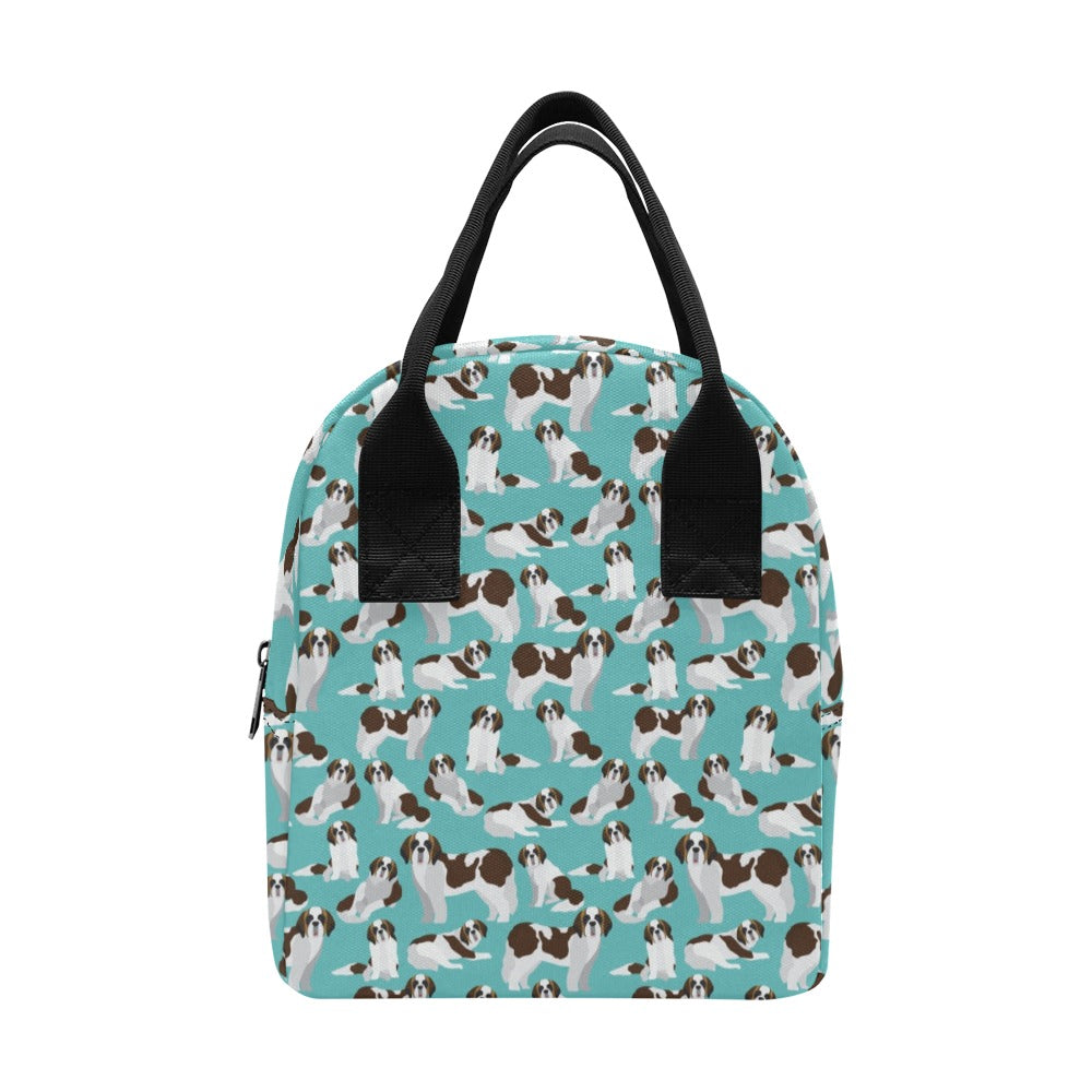 St Bernards Print Design LKS302 Insulated Lunch Bag