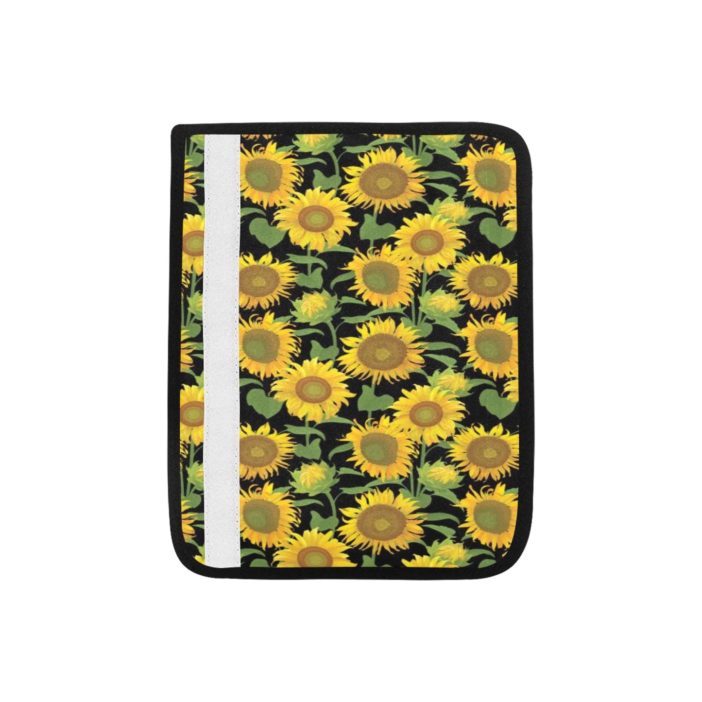 Sunflower Print Design LKS302 Car Seat Belt Cover