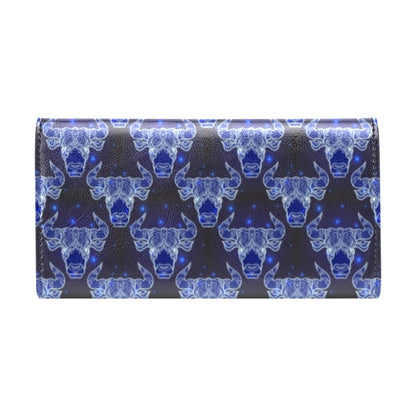 Taurus Print Design LKS302 Women's Trifold Wallet