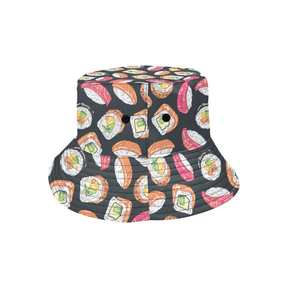 Sushi Print Design LKS306 Unisex Bucket Hat