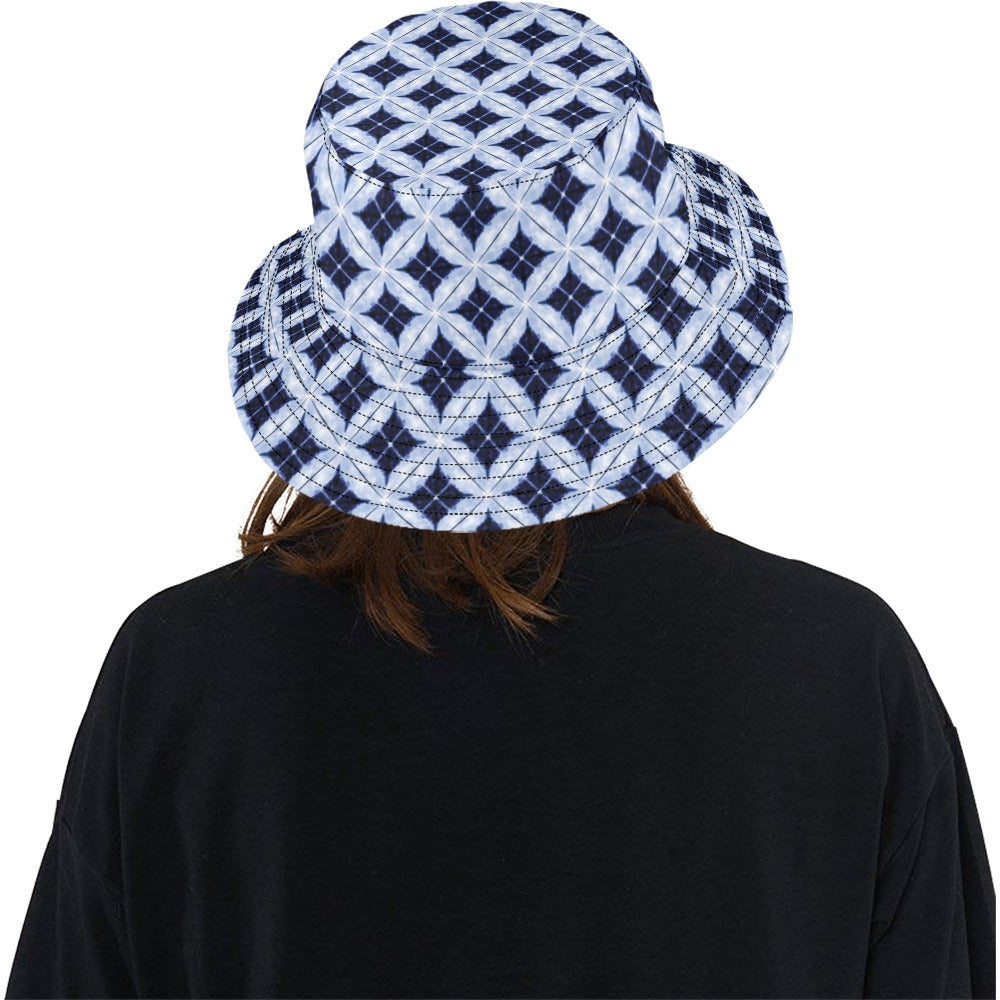 Tie Dye Print Design LKS308 Unisex Bucket Hat