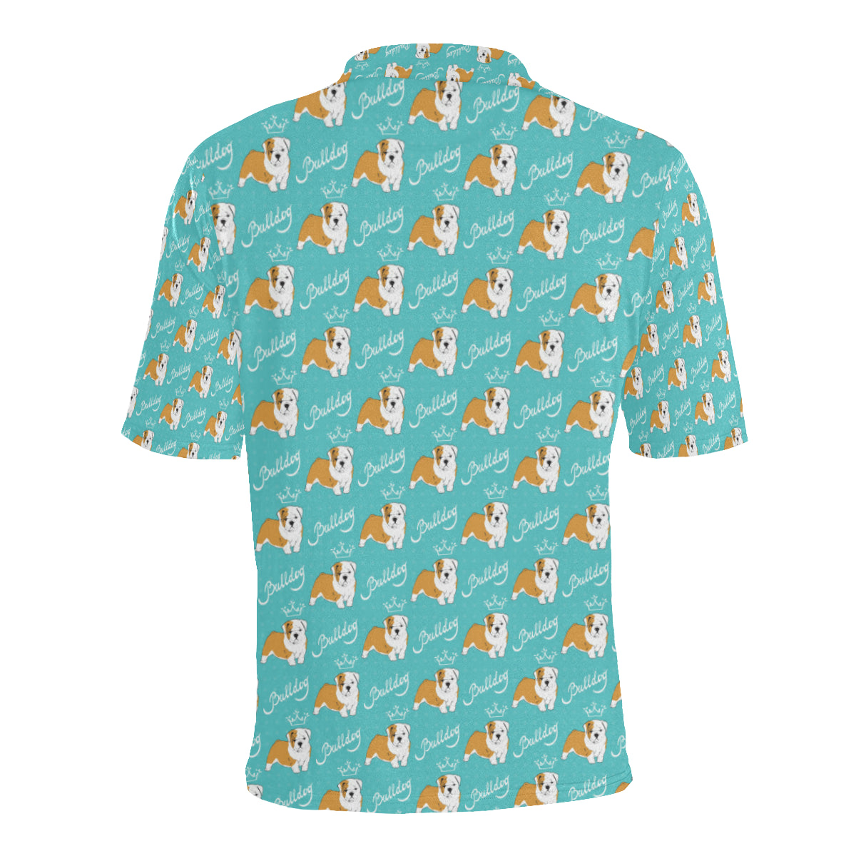 Bulldogs Pattern Print Design 05 Men Polo Shirt