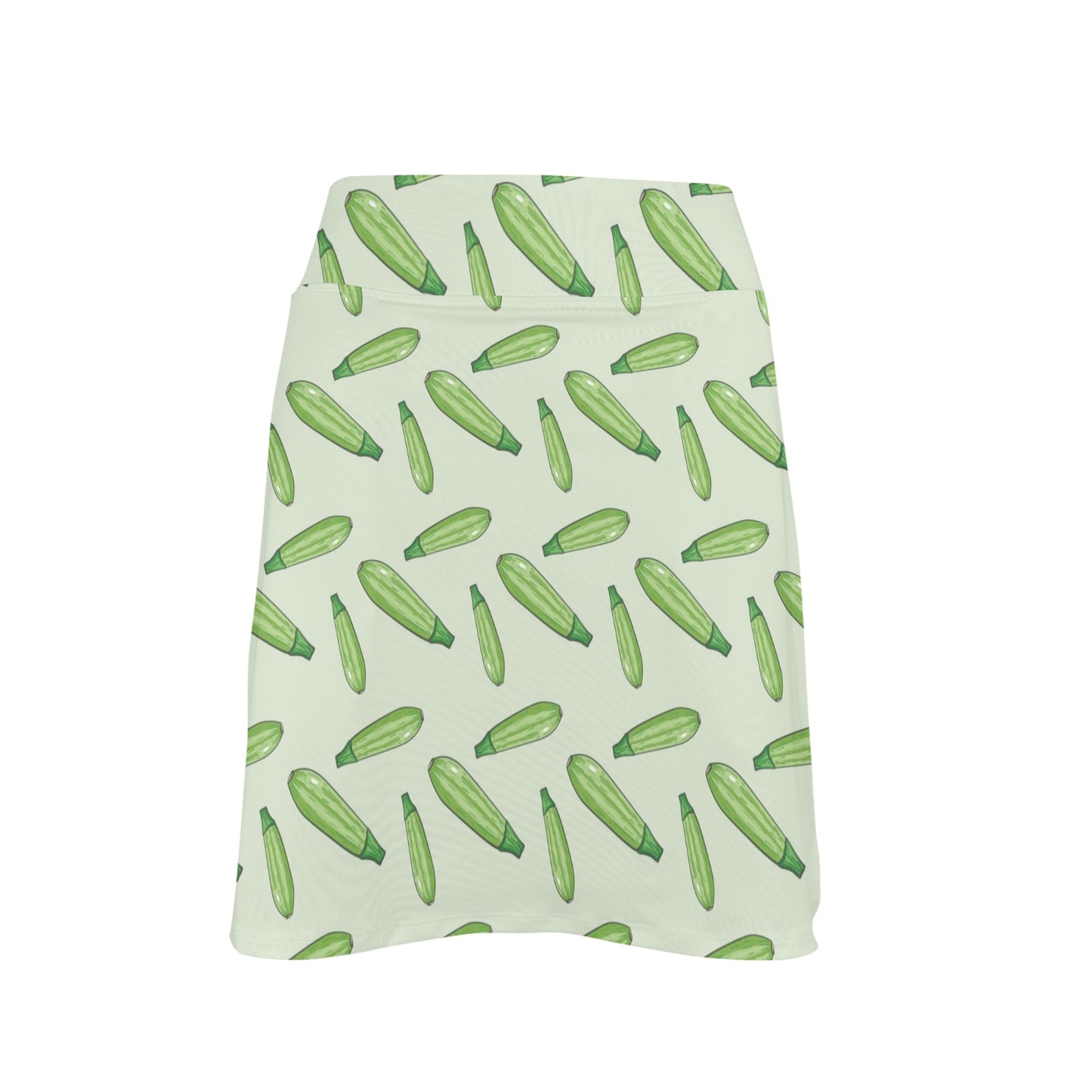 Zucchini Print Design LKS302 17" Golf & Pickleball Skort with Pockets