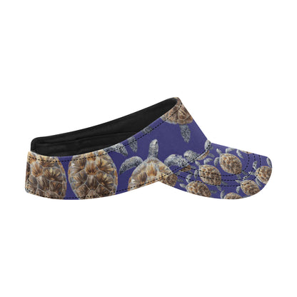 Sea Turtle Pattern Print Design T05 Unisex Sun Visor