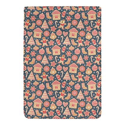 Gingerbread Pattern Print Design 03 Women's Trifold Wallet