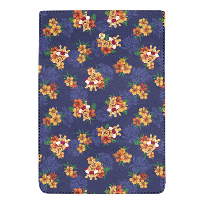 Hawaiian Themed Pattern Print Design H02 Women's Trifold Wallet