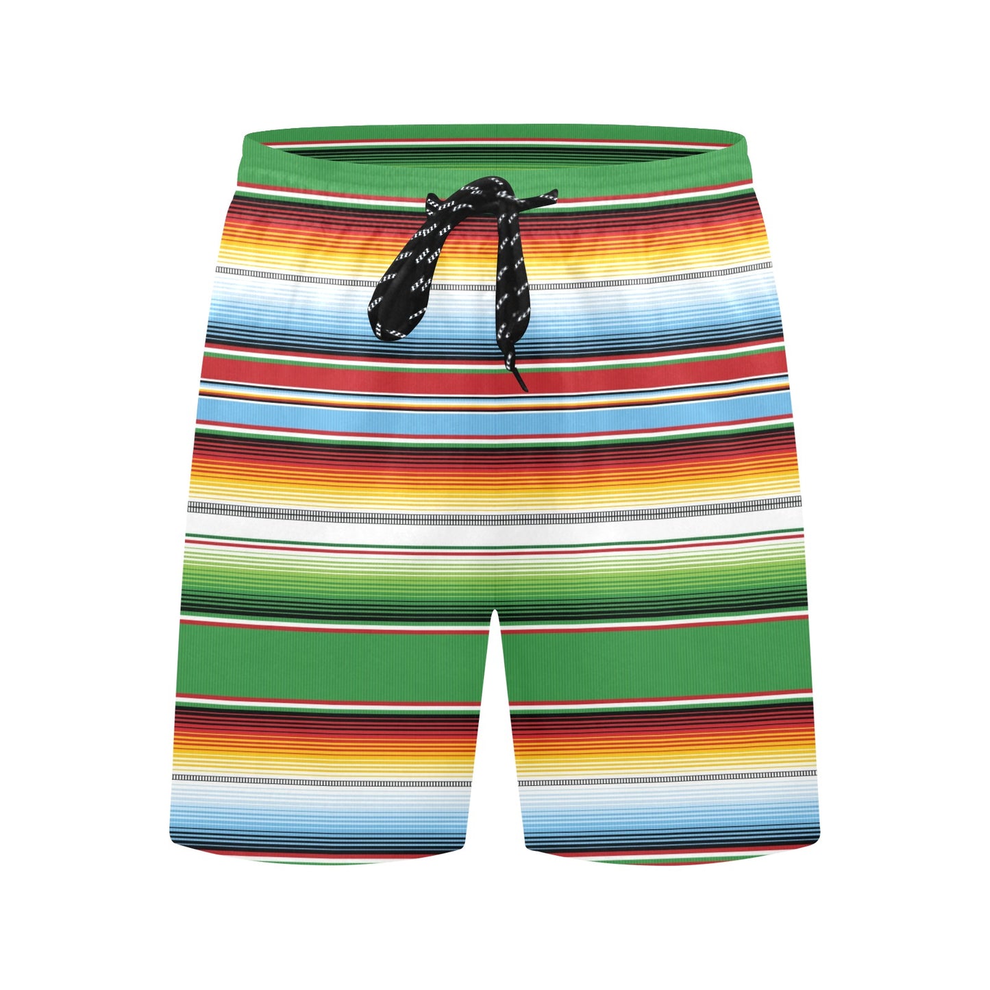 Serape Print Design LKS302 Men's Swim Trunks Beach Shorts