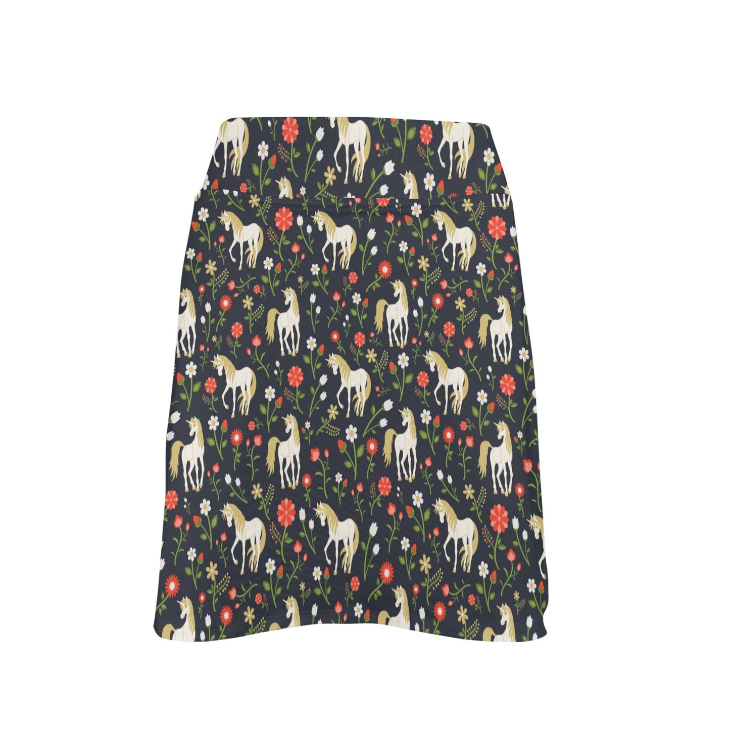 Unicorn Print Design LKS301 17" Golf & Pickleball Skort with Pockets