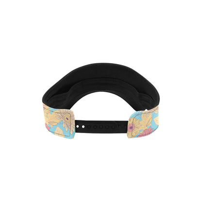 Gerberas Pattern Print Design GB04 Unisex Sun Visor
