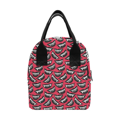 Vampire Lips Print Design LKS305 Insulated Lunch Bag