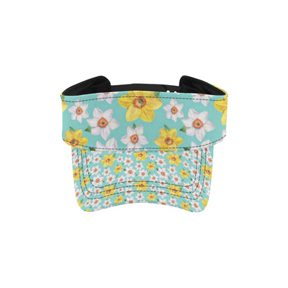 Daffodils Pattern Print Design 02 Unisex Sun Visor