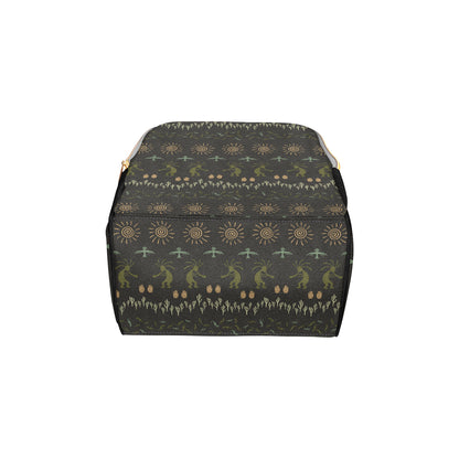 Mayan Pattern Print Design 04 Diaper Bag Backpack